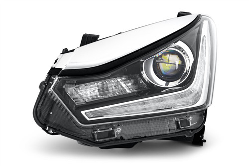 Headlight left chrome trim LED Isuzu D-Max 18-20