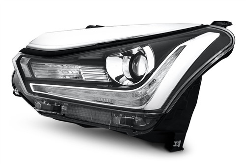 Headlight left chrome trim LED Isuzu D-Max 18-20