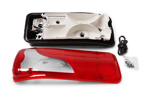 Rear light left clear Volkswagen Crafter Chassis Platform 06-16
