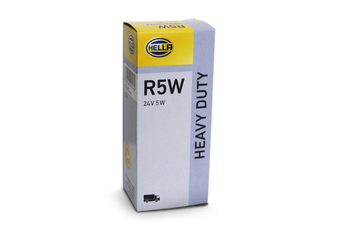 R5W halogen bulb indicator parking light Heavy Duty range Hella
