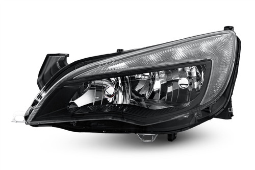 Headlight left black LED DRL Vauxhall Astra J 13-15