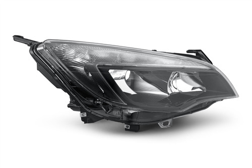 Headlight right black LED DRL Vauxhall Astra J 13-15