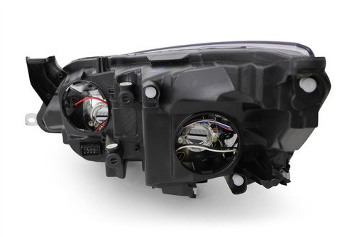 Headlight right black LED DRL Vauxhall Astra J 13-15