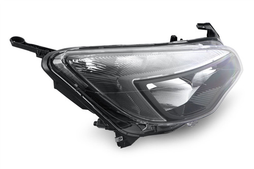 Headlight right black LED DRL Vauxhall Astra J 13-15