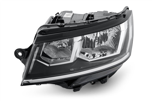Headlight left halogen VW Transporter T6.1 20-