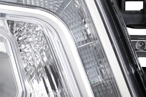 Headlight right chrome LED Nissan Navara 15-