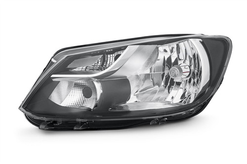 Headlight left single reflector Volkswagen Caddy 10-14 