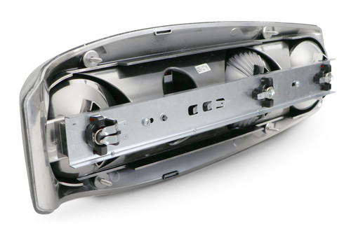 Rear light right smoked grey with reverse triangular reflector Caravan Caraluna II