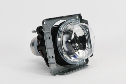 High beam headlight spotlight universal crystal clear projector with bracket