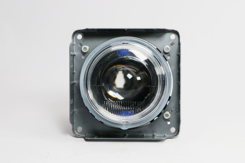 High beam headlight spotlight universal crystal clear projector with bracket 