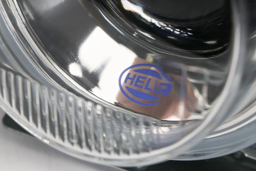 High beam headlight spotlight universal crystal clear projector with bracket
