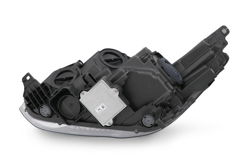 Headlight right chrome LED DRL Ford C-Max 15- 