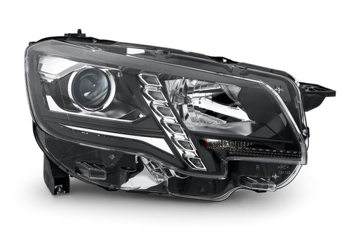 Headlight right LED DRL Peugeot Partner 18-
