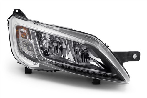 Headlight right chrome LED DRL Fiat Ducato 14-