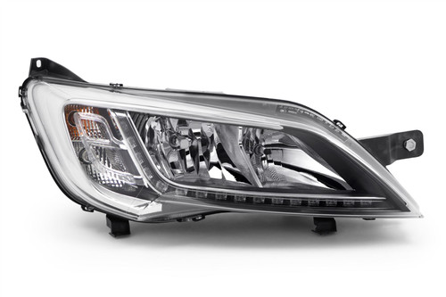 Headlight right chrome LED DRL Peugeot Boxer 14-