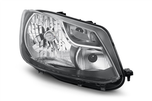 Headlight right single reflector Volkswagen Caddy 10-14