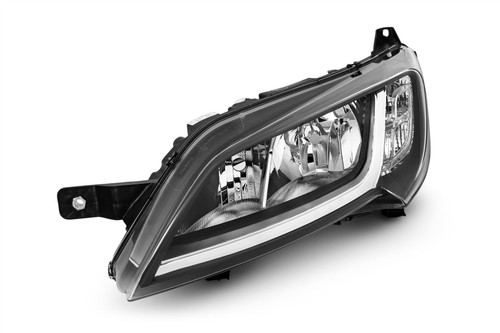 Headlight left black Vauxhall Movano 21-