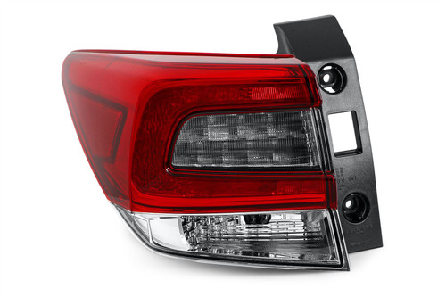 Rear light left outer LED red black Subaru XV Crosstrek 20- 