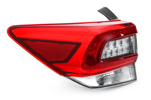 Rear light left outer LED red black Subaru XV Crosstrek 20- 