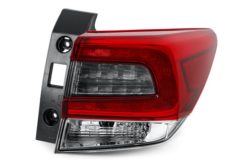 Rear light right outer LED red black Subaru XV Crosstrek 20- 