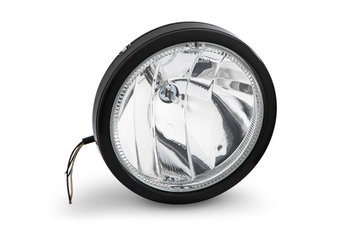 Spot light blue LED rings black housing 225mm