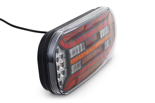 Rear light right LED triangle reflector 