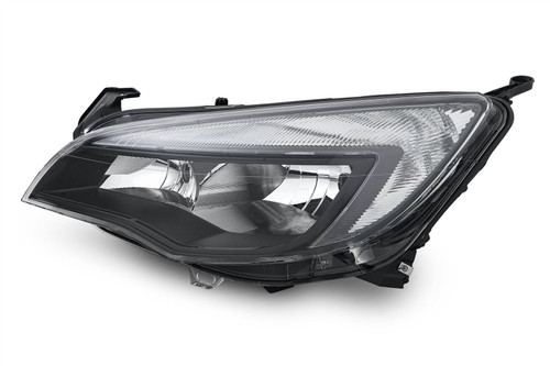 Headlight left black DRL Vauxhall Astra J MK6 13-15