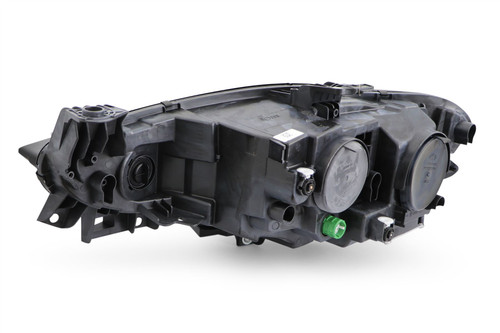 Headlight right halogen LED DRL black Fiat Tipo 15-
