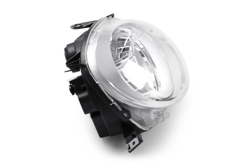 Headlight right low dipped beam Fiat 500 07-15