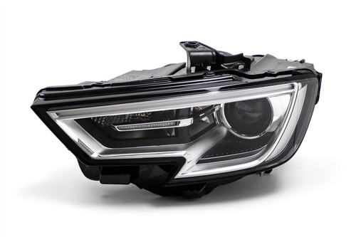 Headlight left bi-xenon LED DRL Audi A3 16-19 