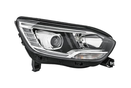 Headlight right halogen LED DRL Renault Scenic Grand Scenic 17- 
