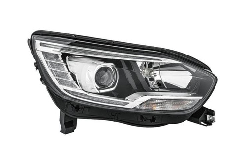 Headlight right halogen LED DRL Renault Scenic Grand Scenic 17-