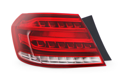 Rear light left LED red outer Mercedes Benz E Class W212 Saloon 12-15