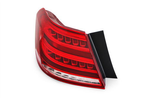 Rear light left LED red outer Mercedes Benz E Class W212 Saloon 12-15 