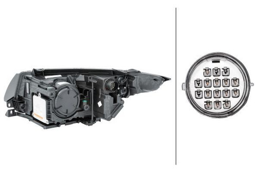 Land Rover Range Rover Evoque Headlight Right 11-19 OEM Hella