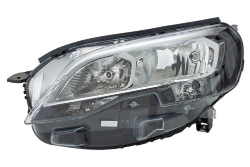 Headlight left chrome Peugeot Expert Traveller 16- 