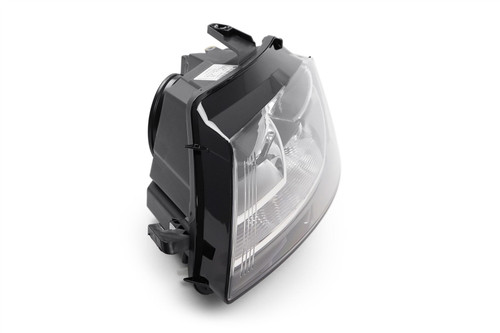 Headlight left black Audi A3 08-12