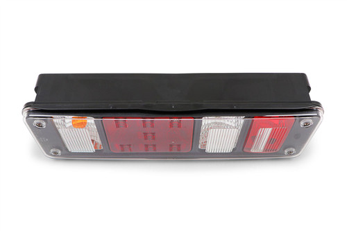 Rear light left triangle reflector trailer lorry Krone Fruehauf Feldbinder Reisch DAF