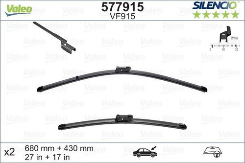 Tesla Model S Wiper Blade 15-22