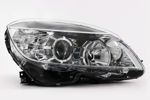 Headlight right Mercedes C Class W204 07-11