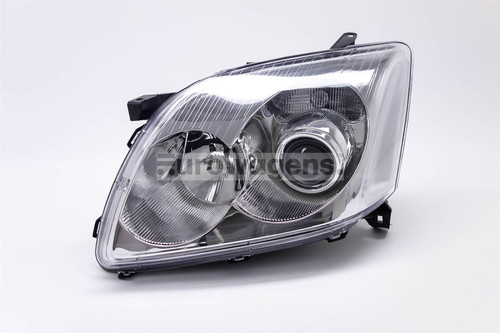 Headlight chrome left Toyota Avensis 03-06