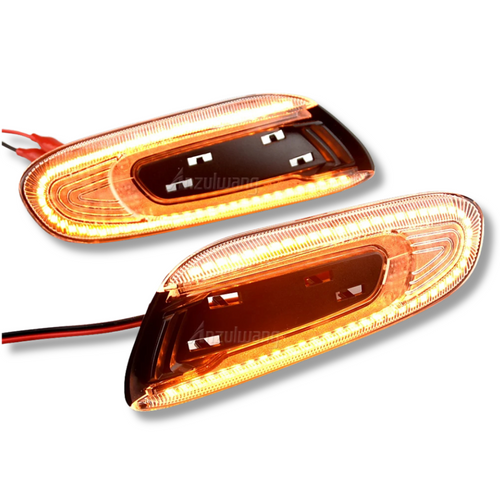 Side indicator set clear LED dynamic with trim Mini One Cooper F57 16- Convertible