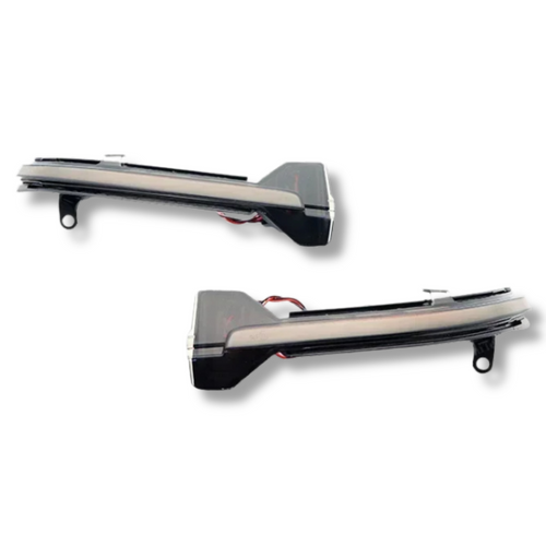 Mirror indicators set black LED dynamic BMW 5 Series F10 09-