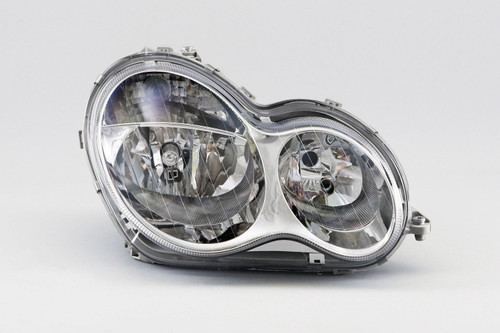 Headlight right Mercedes C Class W203 04-07