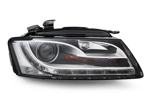 Headlight right xenon LED DRL Audi A5 07-11