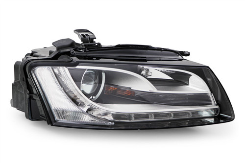 Headlight right xenon LED DRL Audi A5 07-11