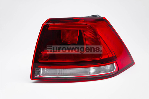 Rear light right dark red VW Golf MK7 13-16