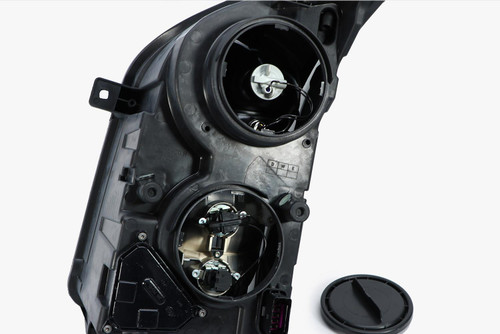Headlight right black VW Crafter 06-12