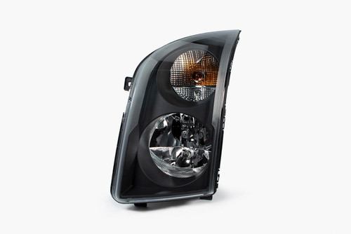 Headlight left black VW Crafter 06-12