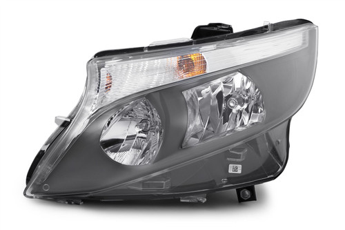 Headlight right Mercedes Benz Vito 15-17